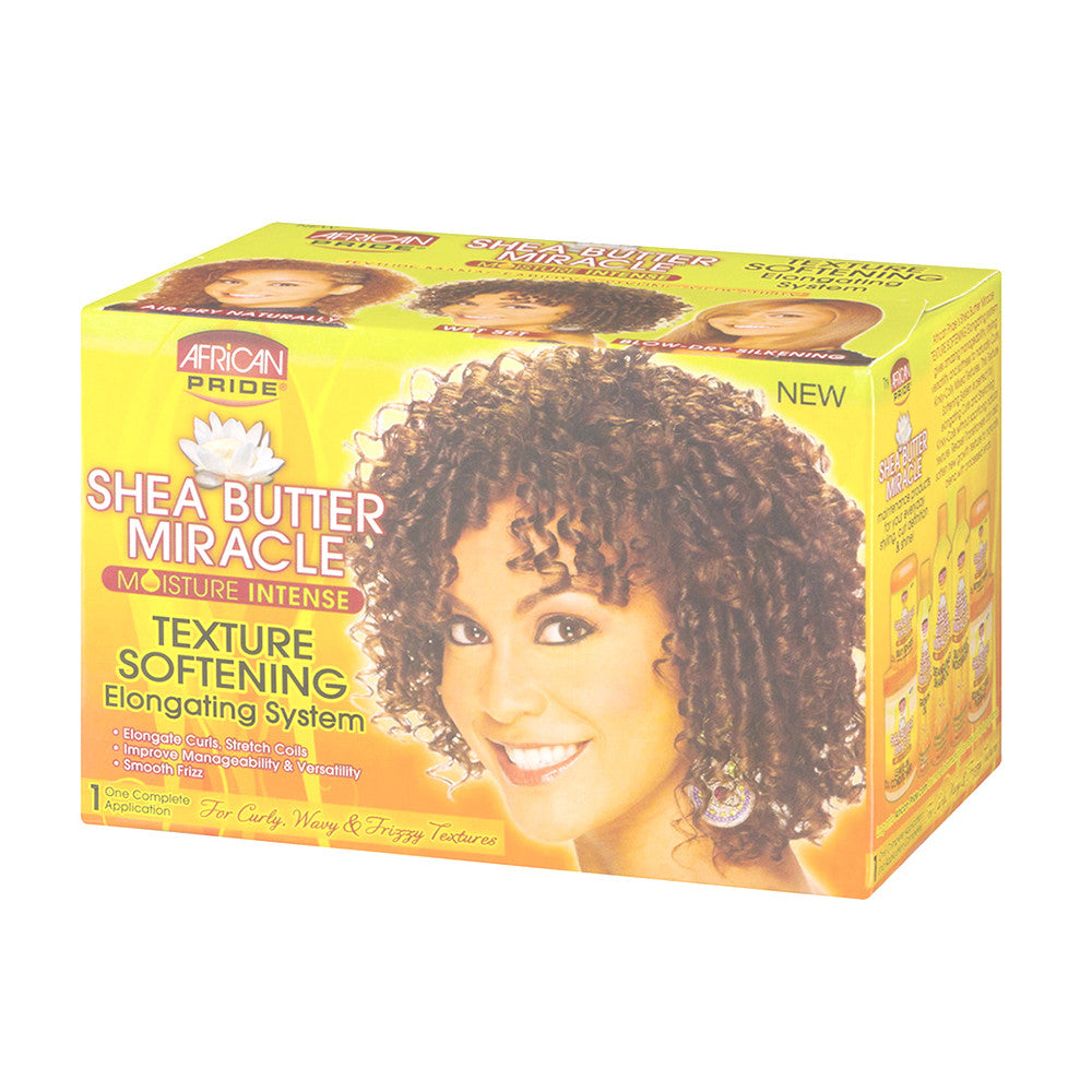 African Pride Shea Butter Miracle Texture Softening Elongating System, 1 Ea